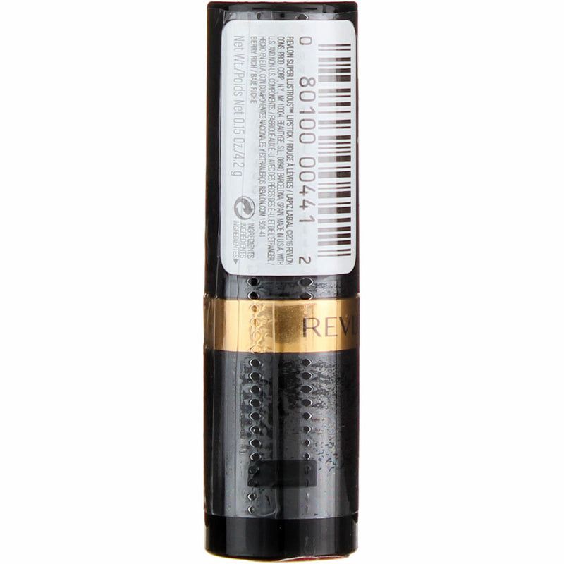 Revlon Super Lustrous Lipstick Creme, Berry Rich 510, 0.15 fl oz