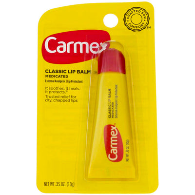 Carmex+Lip+Balm+Classic+Medicated+.35+oz+(10+g)+(1)