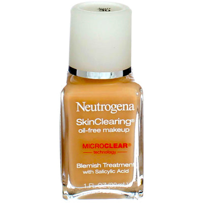 Neutrogena SkinClearing Liquid Makeup, Buff 30, 1 fl oz