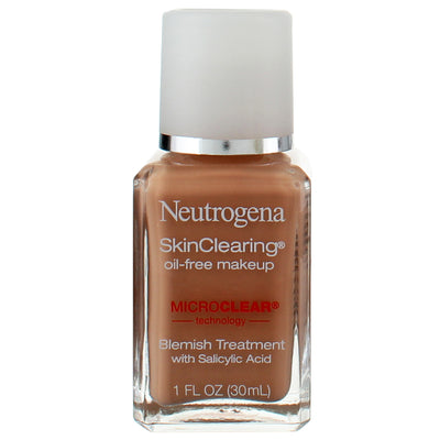 Neutrogena SkinClearing Liquid Makeup, Soft Beige 50, 1 fl oz