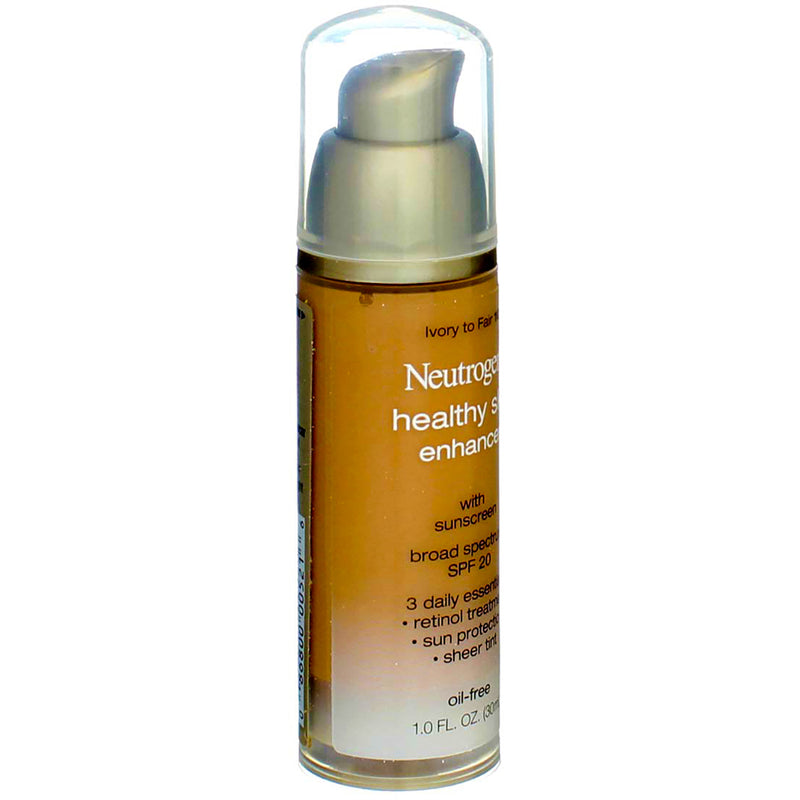 Neutrogena Healthy Skin Enhancer, Ivory to Fair 10, SPF 20, 1 oz