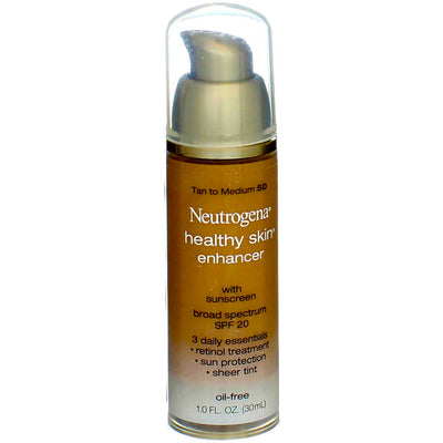 Neutrogena Healthy Skin Enhancer, Tan to Medium 50, SPF 20, 1 oz