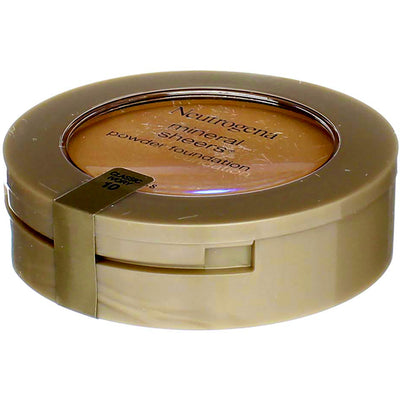 Neutrogena Mineral Sheers Powder Foundation, Classic Ivory 10, 0.34 oz