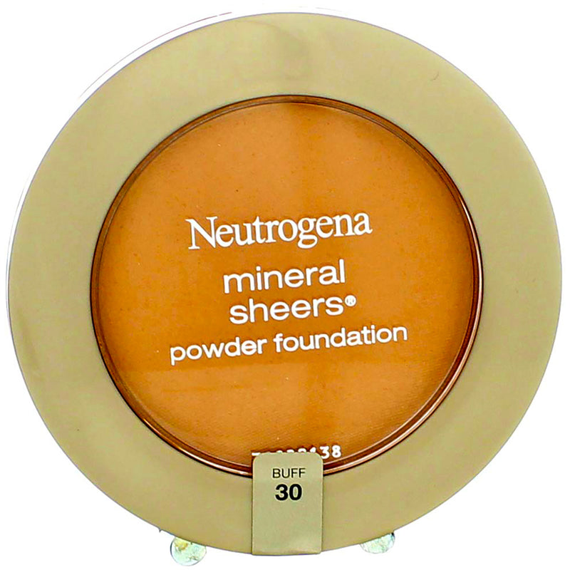 Neutrogena Mineral Sheers Powder Foundation, Buff 30, 0.34 oz