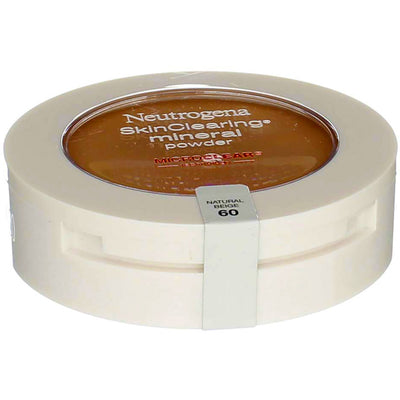 Neutrogena SkinClearing Mineral Powder, Natural Beige 60, 0.38 oz