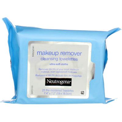 Neutrogena Makeup Remover Cleansing Towelettes, Original, 21 Ct