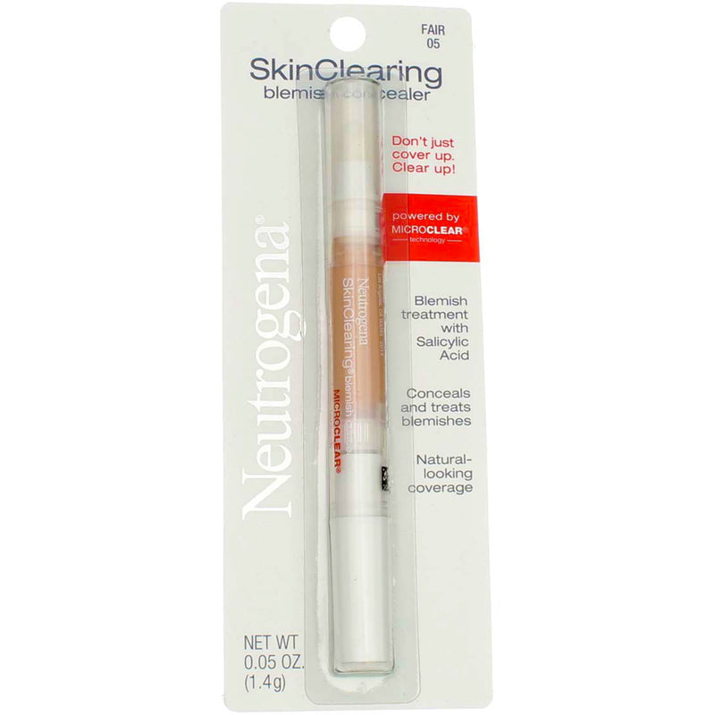 Neutrogena SkinClearing Blemish Concealer, Fair 5, 0.05 oz