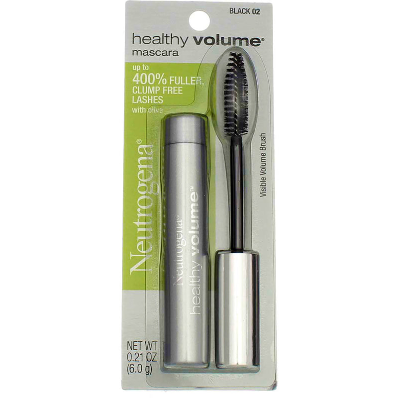 Neutrogena Healthy Volume Mascara, Black 2, 0.21 oz