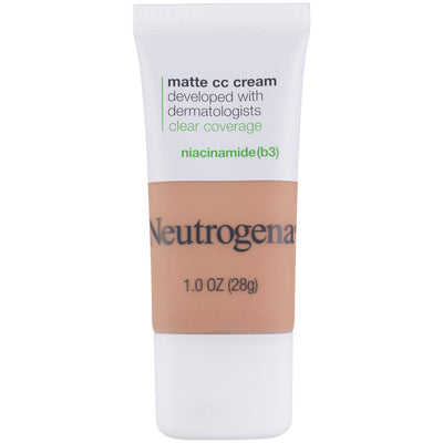Neutrogena Clear Coverage CC Cream, Maple 7.0, 1 oz