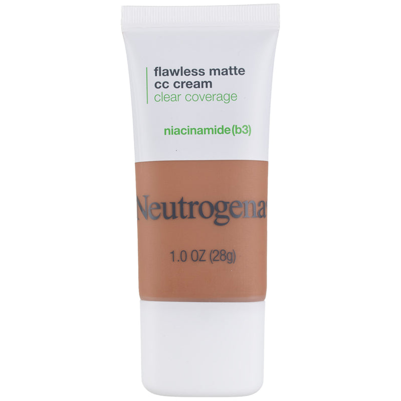 Neutrogena Clear Coverage CC Cream, Amber 8.0, 1 oz