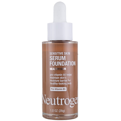 Neutrogena Healthy Skin Sensitive Skin Serum Foundation, Deep 01, 1 oz