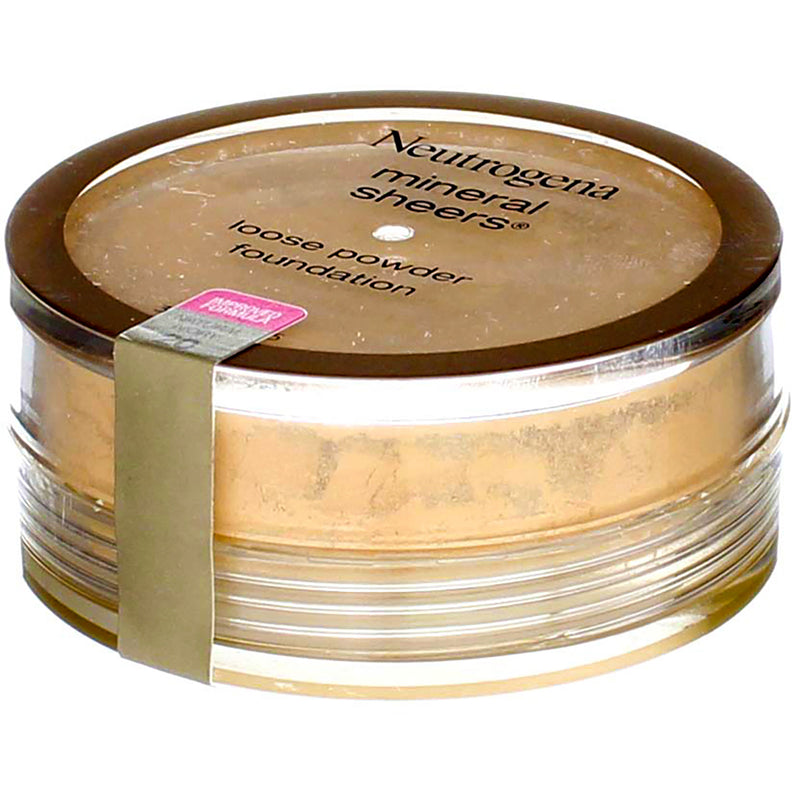 Neutrogena Mineral Sheers Loose Powder Foundation, Natural Ivory 20, 0.19 oz