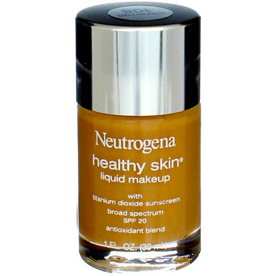 Neutrogena Healthy Skin Liquid Makeup, Caramel 105, SPF 20, 1 oz