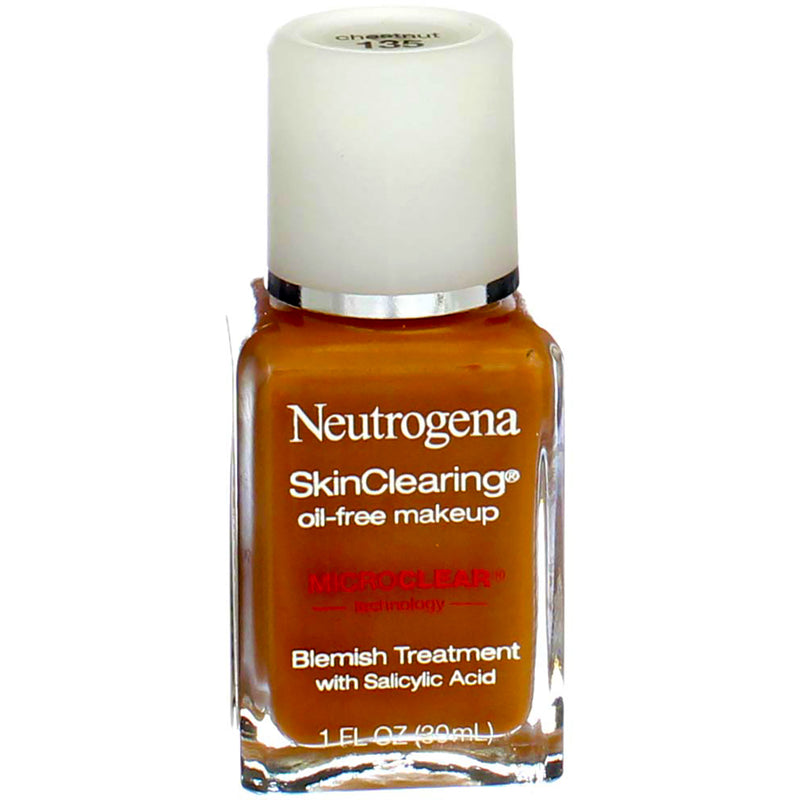 Neutrogena SkinClearing Liquid Makeup, Chestnut 135, 1 fl oz