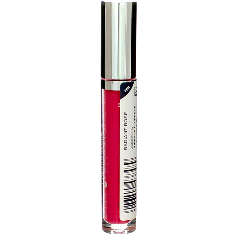 Neutrogena Hydro Boost Hydrating Lip Shine, Radiant Rose 050, 0.1 fl oz