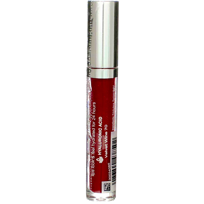 Neutrogena Hydro Boost Hydrating Lip Shine, Velvet Wine 070, 0.1 fl oz