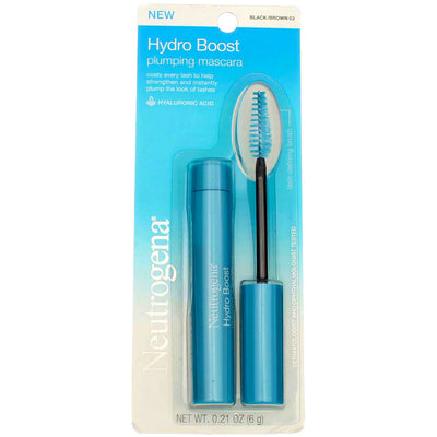 Neutrogena Hydro Boost Plumping Mascara, Black/Brown 3, 0.21 oz