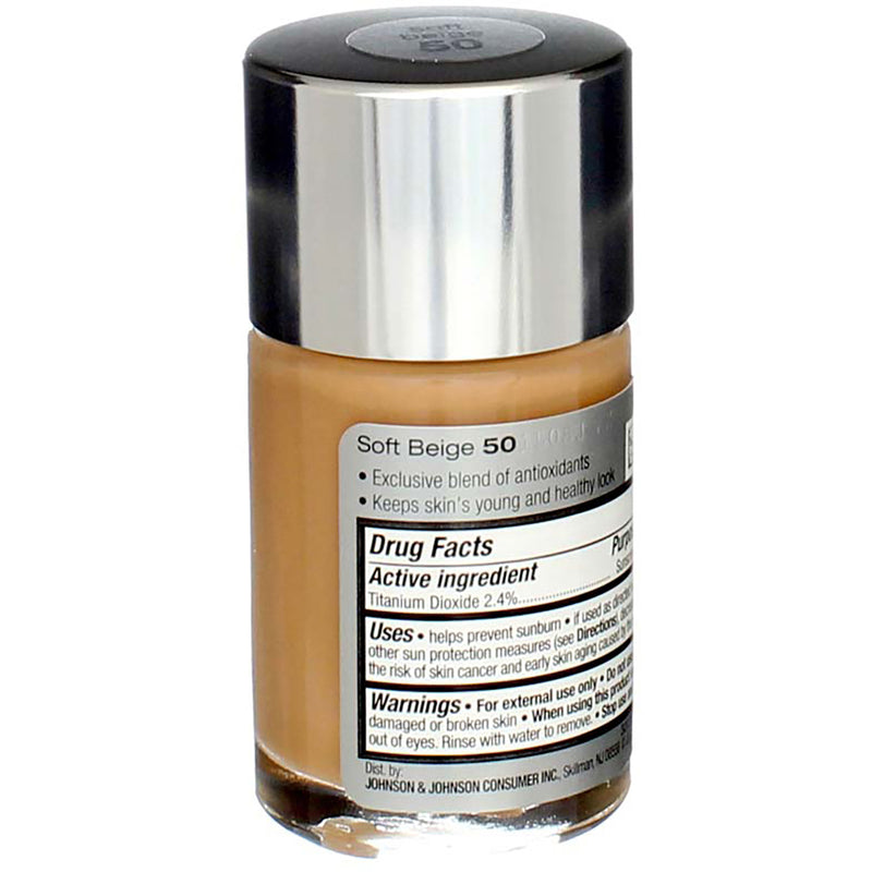 Neutrogena Healthy Skin Liquid Makeup, Soft Beige 50, SPF 20, 1 oz