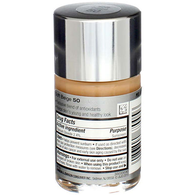 Neutrogena Healthy Skin Liquid Makeup, Soft Beige 50, SPF 20, 1 oz