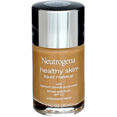 Neutrogena Healthy Skin Liquid Makeup, Medium Beige 80, SPF 20, 1 oz