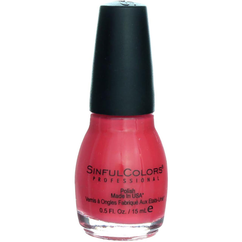 Sinful Colors Professional Nail Polish, Thimbleberry 108, 0.5 fl oz