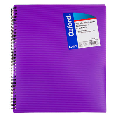Oxford 8-Pocket Folder