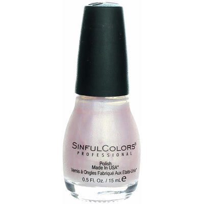 Sinful Colors Professional Nail Polish, Glass Pink 376, 0.5 fl oz