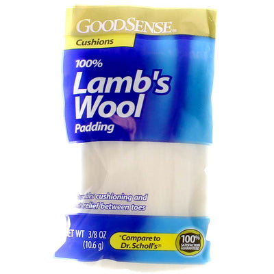 GoodSense Lamb's Wool Padding, 0.375 oz