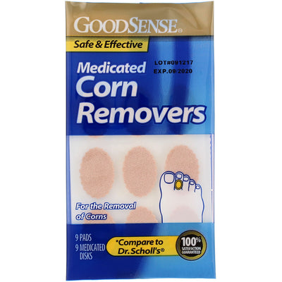 GoodSense Medicated Corn Removers, 9 Ct