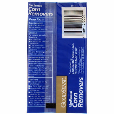 GoodSense Medicated Corn Removers, 9 Ct
