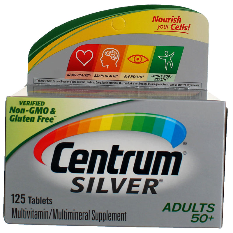 Centrum Silver 50+ Multivitamin, 125 Ct