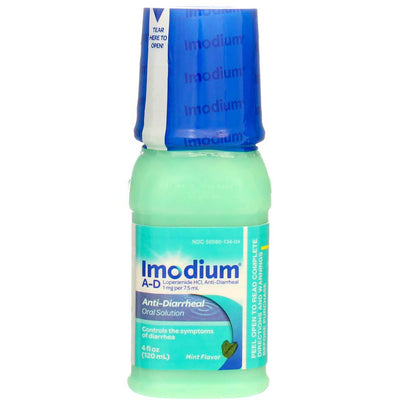 Imodium A-D Anti-Diarrheal Liquid, Mint, 4 fl oz