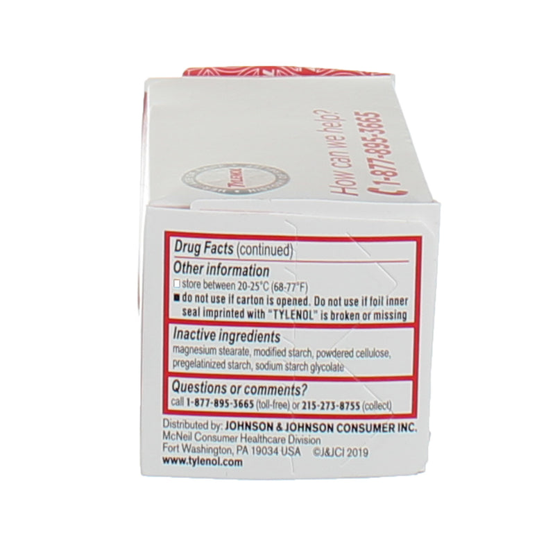 Tylenol Regular Strength Acetaminophen Tablets Tablets, 325 mg, 100 Ct