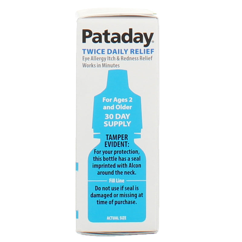 Pataday Twice Daily Eye Allergy Relief Drops, 5 mL
