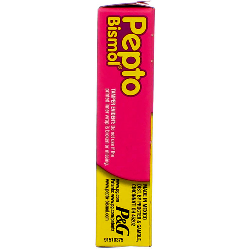 Pepto-Bismol 5 Symptom Digestive Relief Chewable Tablets, Cherry, 30 Ct