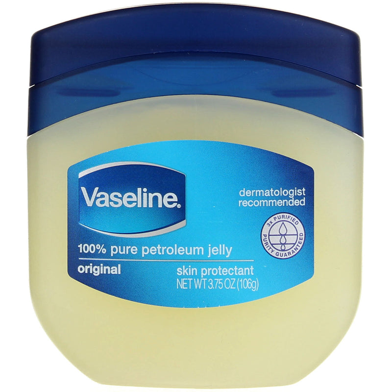 Vaseline Petroleum Jelly Skin Protectant Jar, Original, 3.75 oz