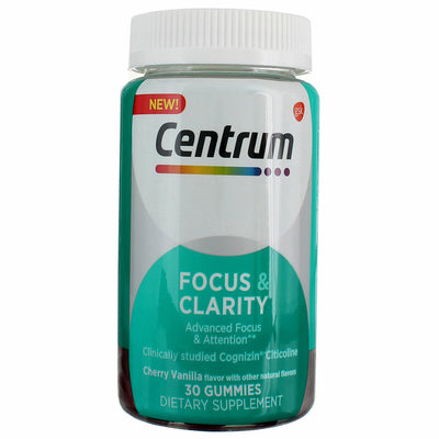 Centrum Focus & Clarity Advanced Focus & Attention, Cherry Vanilla, 30 Ct