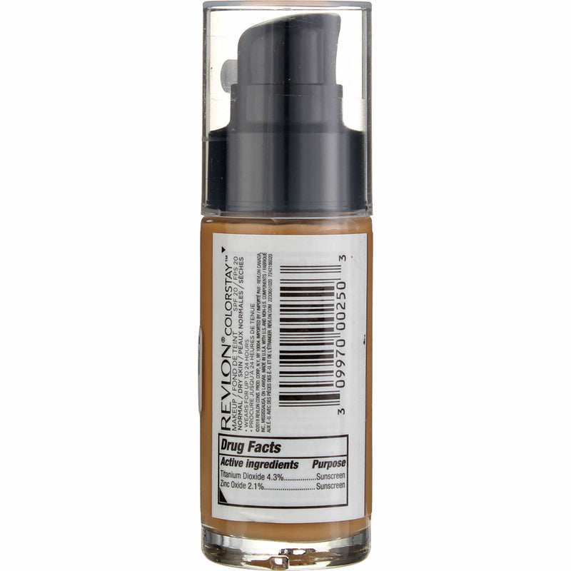 Revlon ColorStay Makeup Foundation For Normal Dry Skin, Macadamia 460, SPF 20, 1 fl oz