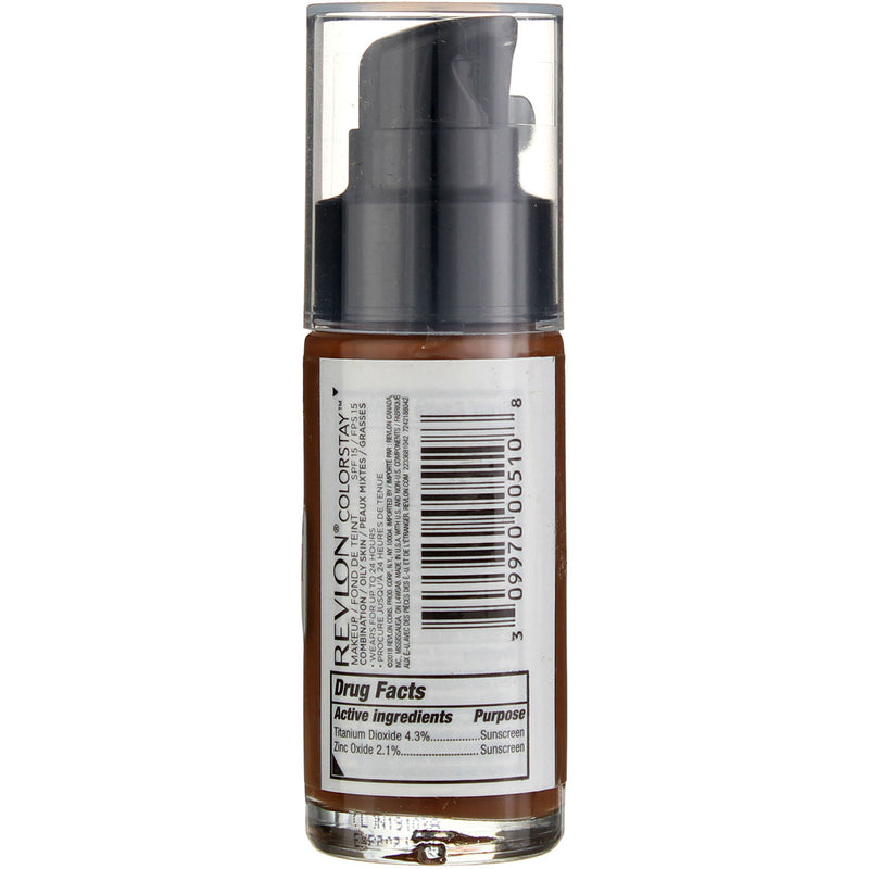 Revlon ColorStay Makeup Foundation For Combination Oily Skin, Espresso 610, SPF 15, 1 fl oz