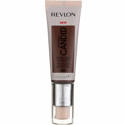 Revlon PhotoReady Candid Natural Finish Anti-Pollution Foundation, Espresso 560, 0.75 fl oz