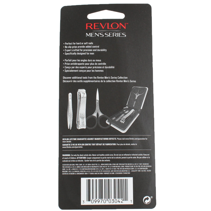 Revlon 43879871 Mens Series Nail Nipper, 2 Pack
