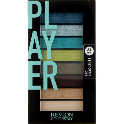 Revlon ColorStay Eyeshadow Palette, Player 910, 0.12 oz