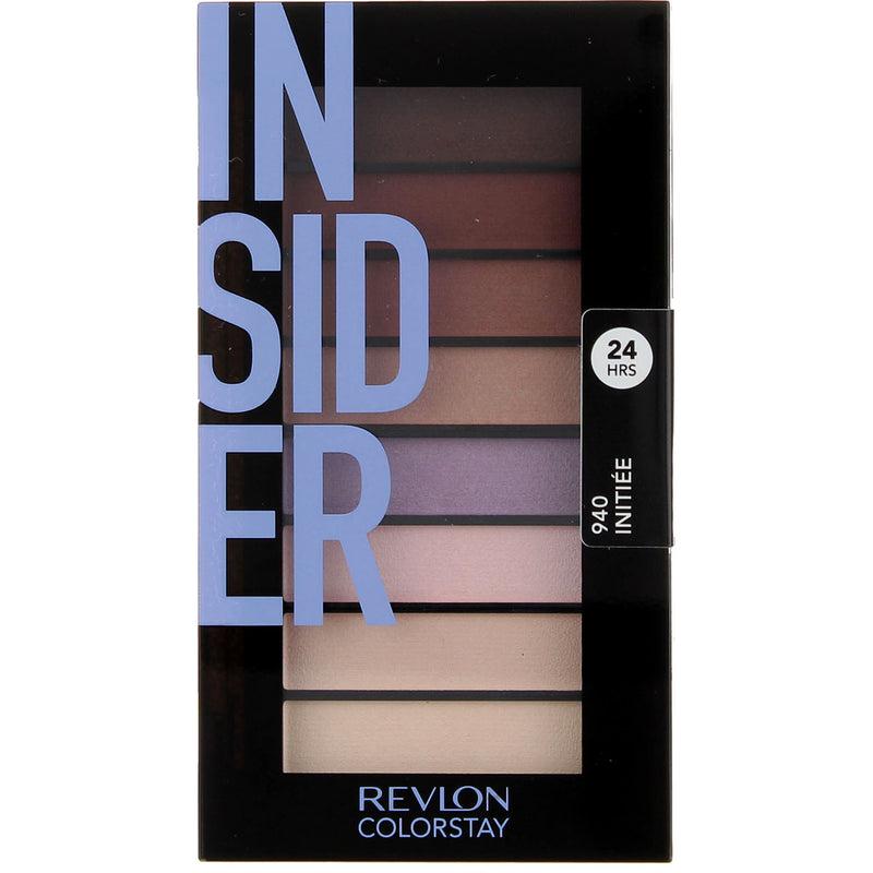 Revlon ColorStay Eyeshadow Palette, Insider 940, 0.12 oz