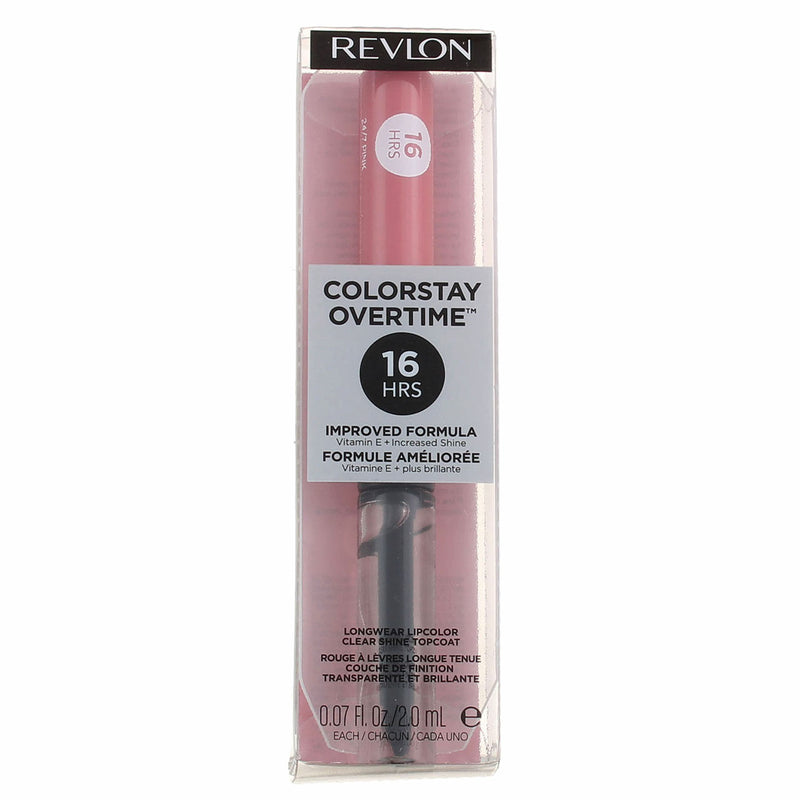 Revlon ColorStay Overtime Longwear Lip Color, 24/7 Pink, 0.07 fl oz