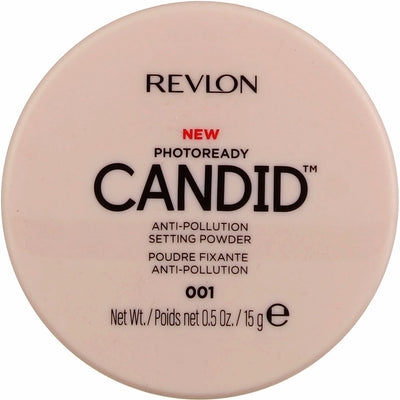 Revlon PhotoReady Candid Anti-Pollution Setting Powder, Translucent 1, 0.5 oz