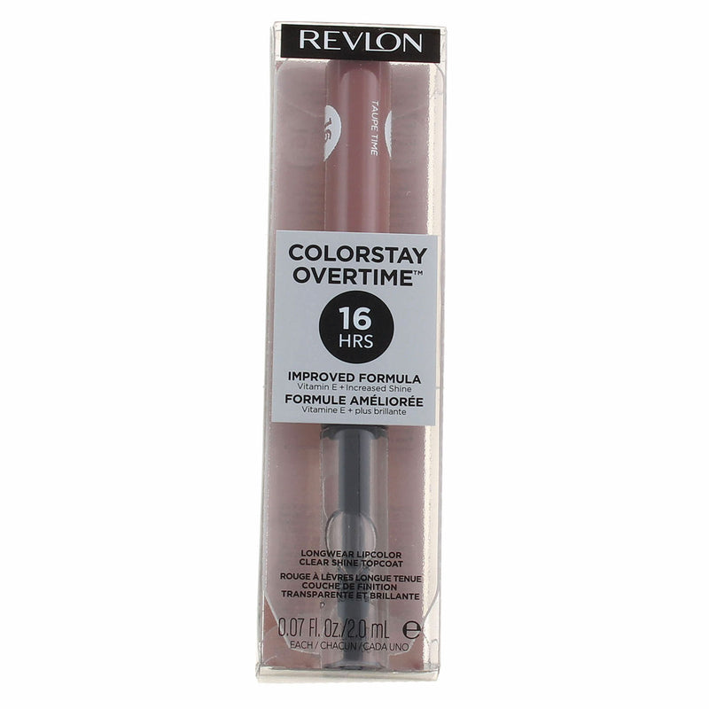 Revlon ColorStay Overtime Longwear Lip Color, Taupe Time, 0.07 fl oz