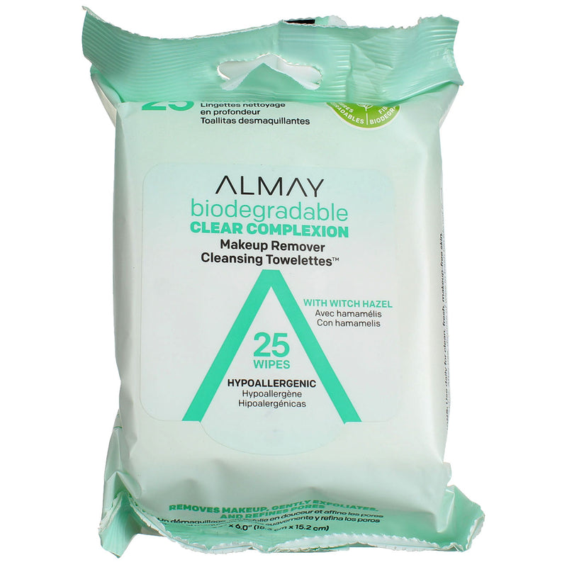 Almay Clear Complexion Makeup Remover Towelettes, 25 Ct
