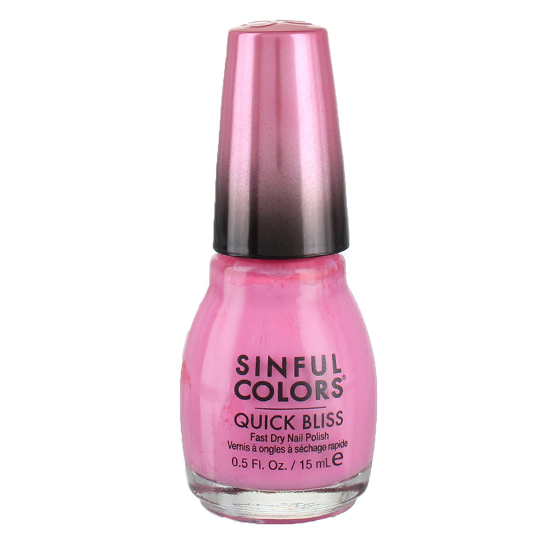 Sinful Colors Quick Bliss Nail Polish, Climaxxx 2675, 0.5 fl oz