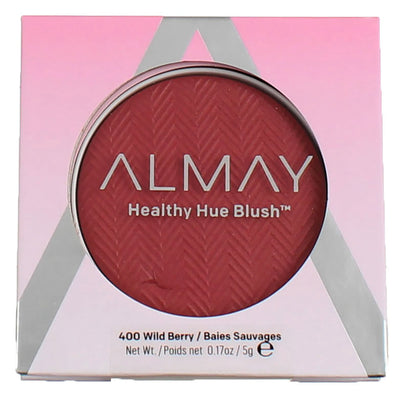 Almay Healthy Hue Face Blush, Wild Berry 400, 0.17 oz