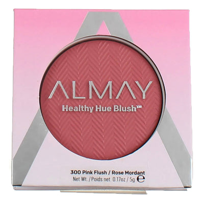 Almay Healthy Hue Face Blush, Pink Flush 300, 0.17 oz